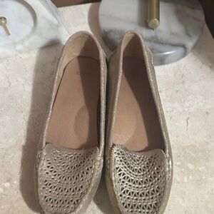 UGG Women's Gold Flats